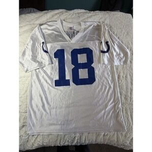 Payton Manning #18‎ Indianapolis Colts Reebok NFL Jersey XL Vintage (Used)